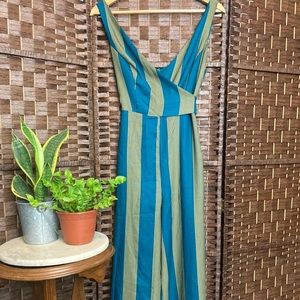 Striped Jumpsuit Women’s Size Small